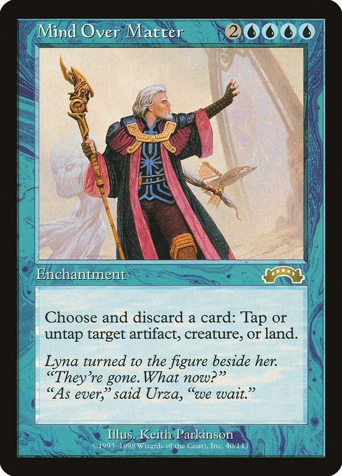Image for Mind Over Matter (40) (Exodus) - Magic: The Gathering
