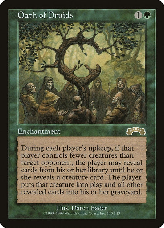 Image for Oath of Druids (115) (Exodus) - Magic: The Gathering