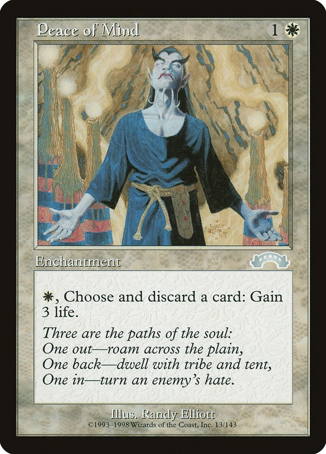 Image for Peace of Mind (13) (Exodus) - Magic: The Gathering