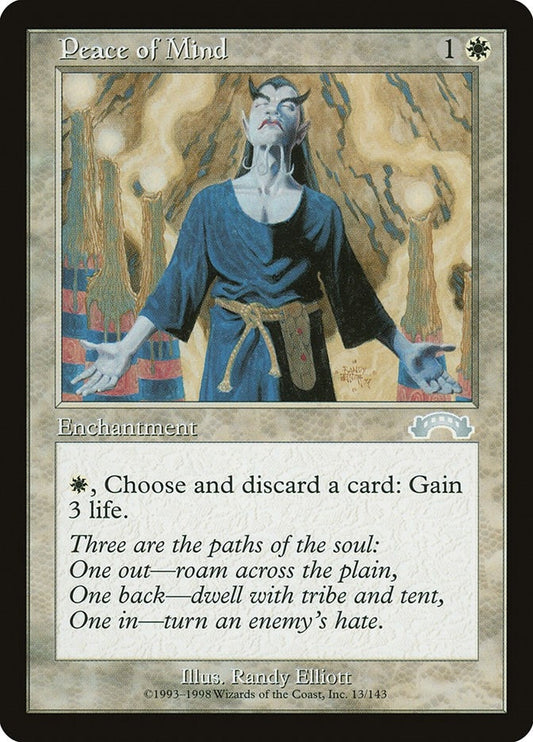 Image for Peace of Mind (13) (Exodus) - Magic: The Gathering