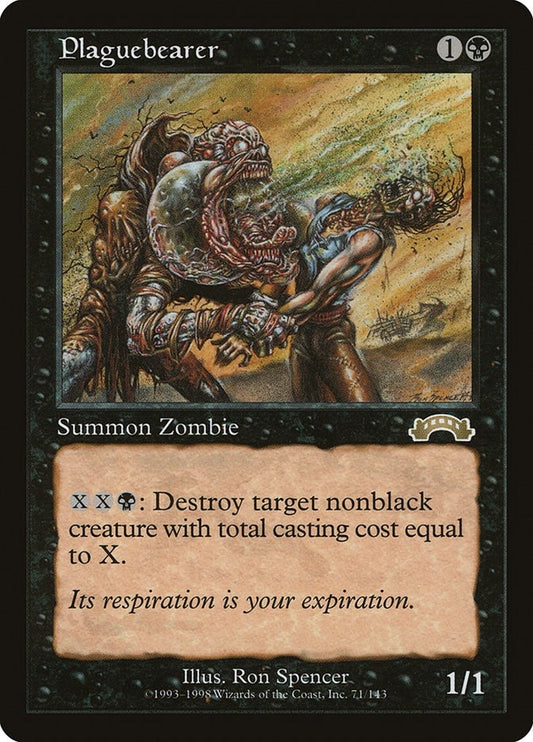 Image for Plaguebearer (71) (Exodus) - Magic: The Gathering
