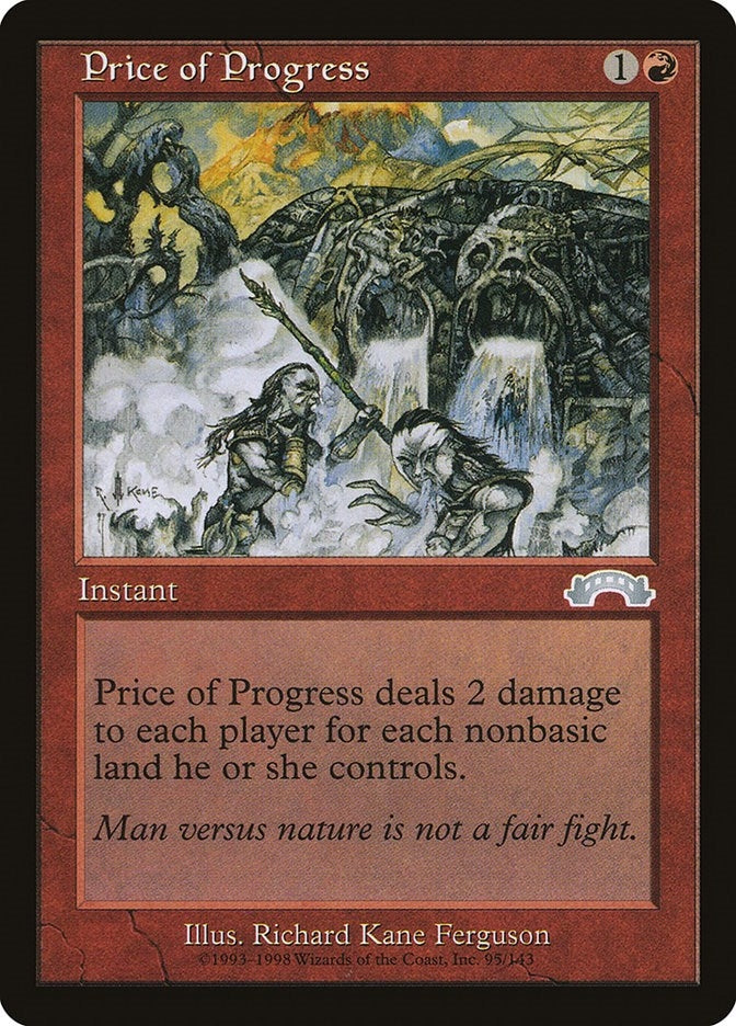 Image for Price of Progress (95) (Exodus) - Magic: The Gathering