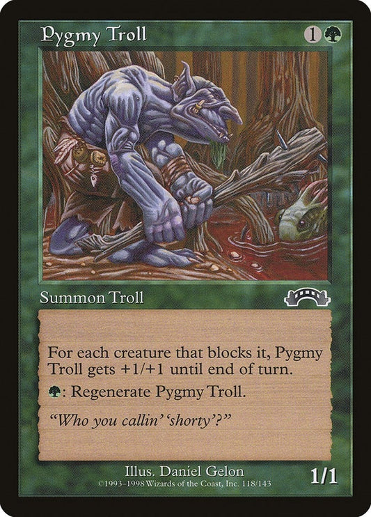 Image for Pygmy Troll (118) (Exodus) - Magic: The Gathering