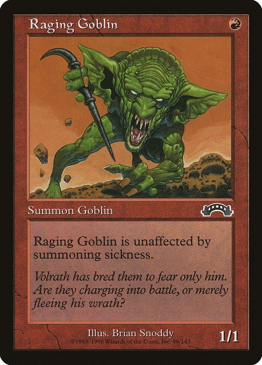 Image for Raging Goblin (96) (Exodus) - Magic: The Gathering