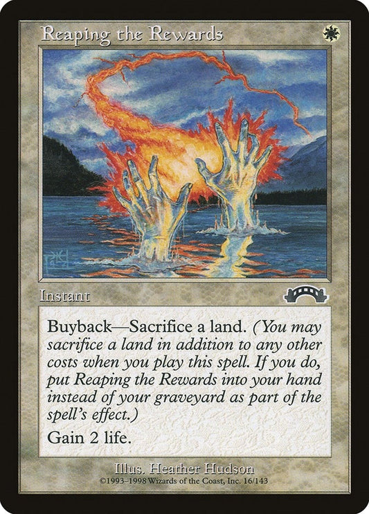 Image for Reaping the Rewards (16) (Exodus) - Magic: The Gathering