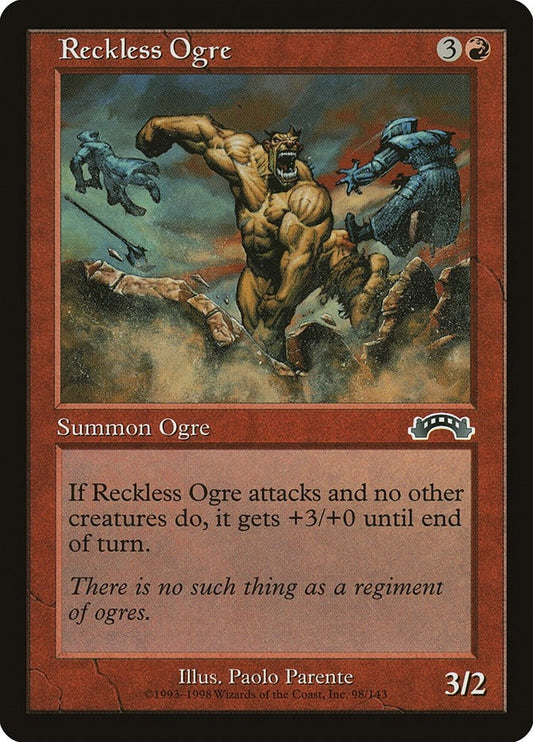 Image for Reckless Ogre (98) (Exodus) - Magic: The Gathering