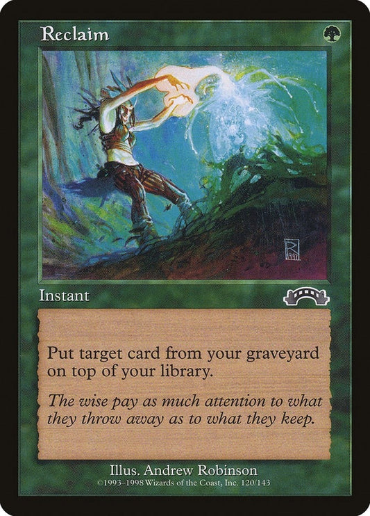 Image for Reclaim (120) (Exodus) - Magic: The Gathering