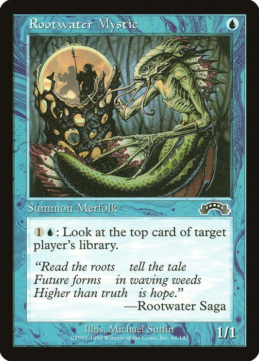 Image for Rootwater Mystic (44) (Exodus) - Magic: The Gathering