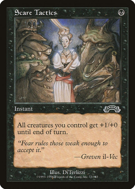 Image for Scare Tactics (73) (Exodus) - Magic: The Gathering
