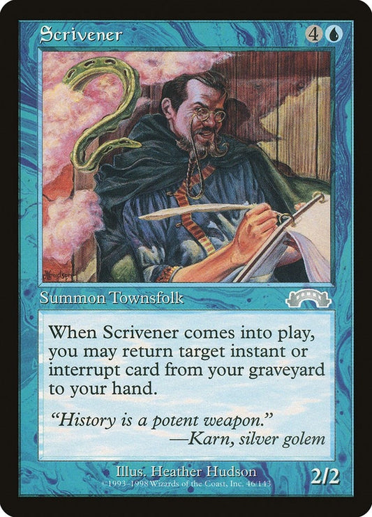 Image for Scrivener (46) (Exodus) - Magic: The Gathering