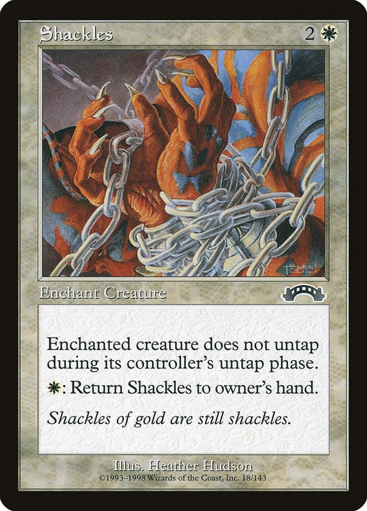 Image for Shackles (18) (Exodus) - Magic: The Gathering