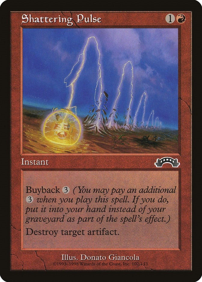 Image for Shattering Pulse (102) (Exodus) - Magic: The Gathering