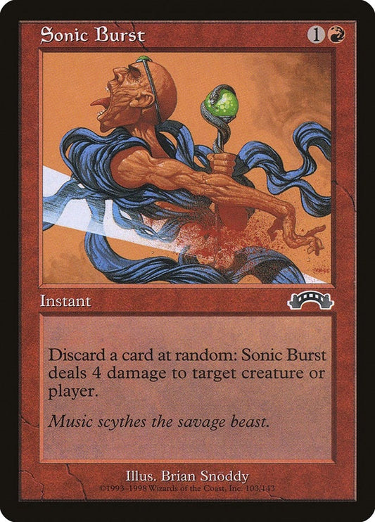 Image for Sonic Burst (103) (Exodus) - Magic: The Gathering