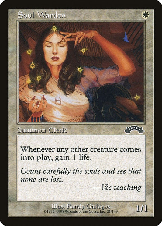 Image for Soul Warden (21) (Exodus) - Magic: The Gathering