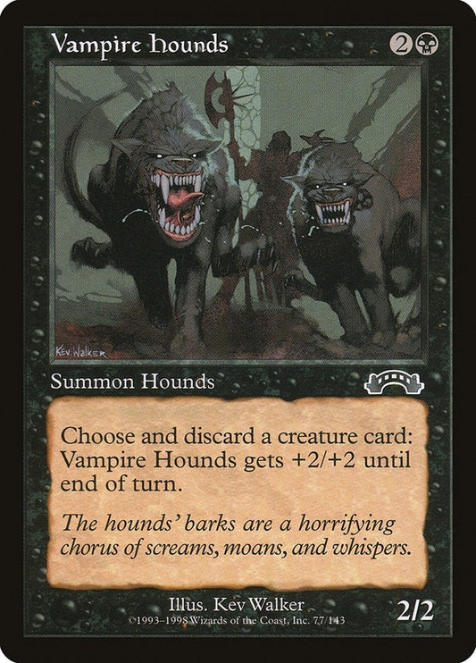 Image for Vampire Hounds (77) (Exodus) - Magic: The Gathering