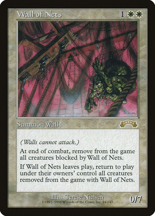 Image for Wall of Nets (24) (Exodus) - Magic: The Gathering