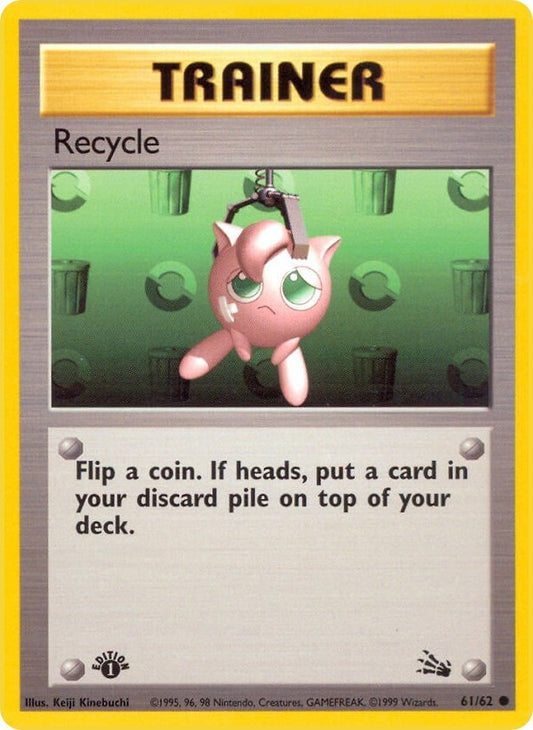 Image for Recycle (61/62) (Fossil) - Pokemon
