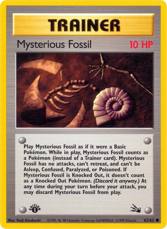 Image for Mysterious Fossil (62/62) (Fossil) - Pokemon