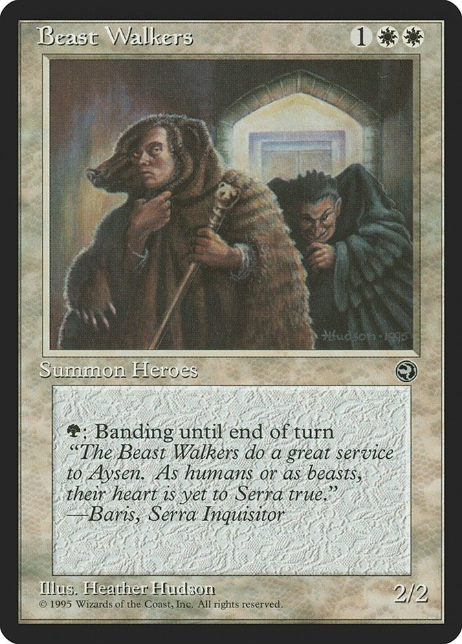 Image for Beast Walkers (Homelands) - Magic: The Gathering
