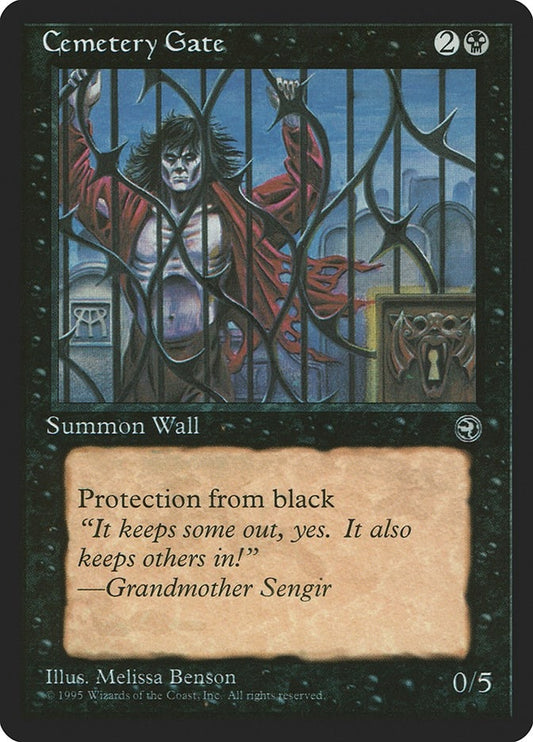 Image for Cemetery Gate (5) (Homelands) - Magic: The Gathering