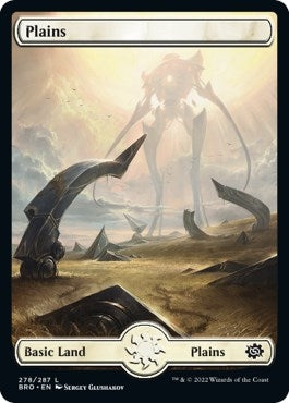 Image for Plains (278) - Full Art (278) (The Brothers' War) - Magic: The Gathering
