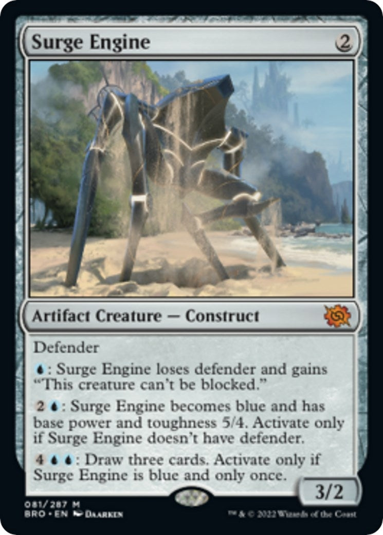 Image for Surge Engine (81) (The Brothers' War) - Magic: The Gathering