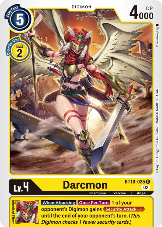 Image for Darcmon (BT10-035 C) (Xros Encounter) - Digimon Card Game