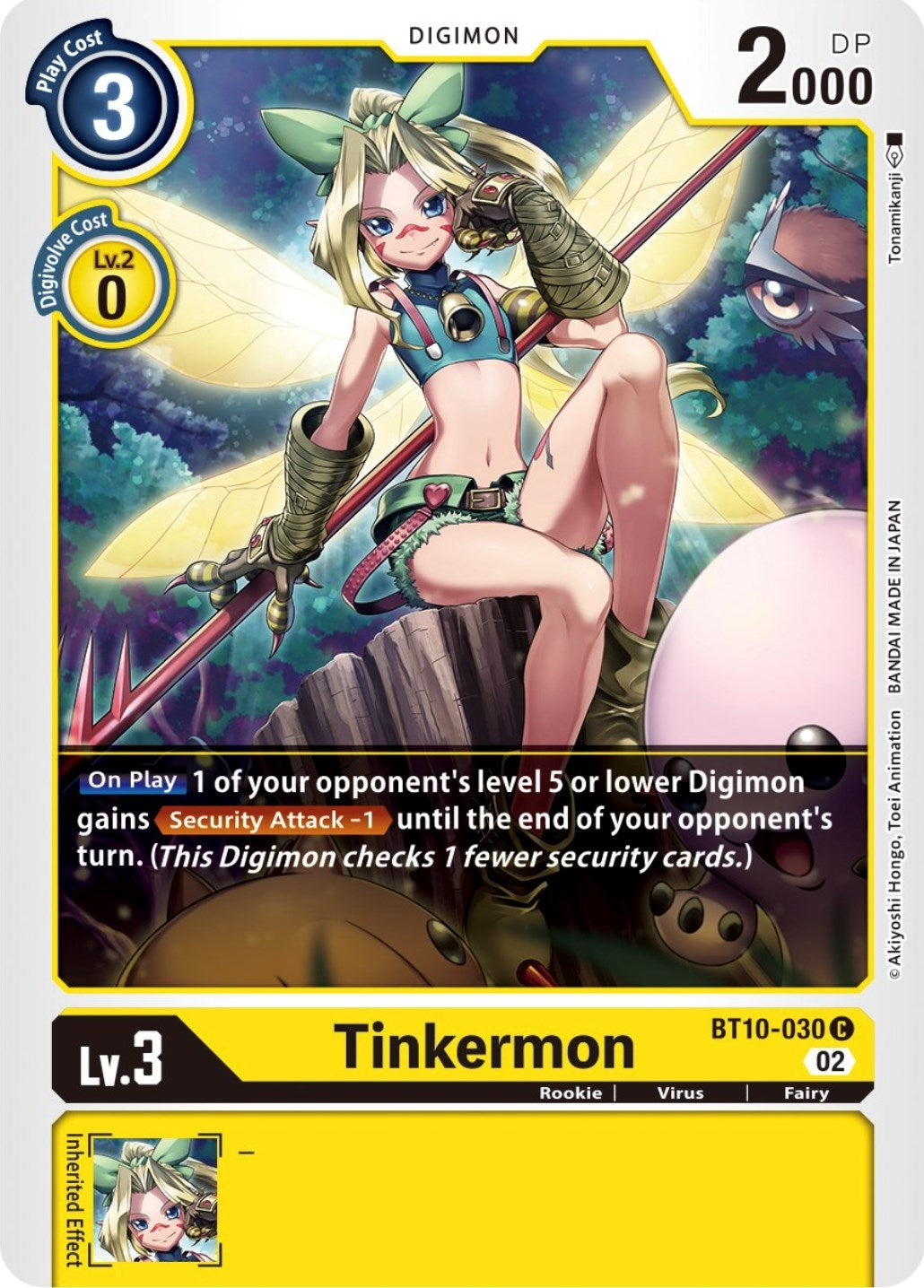 Image for Tinkermon (BT10-030 C) (Xros Encounter) - Digimon Card Game