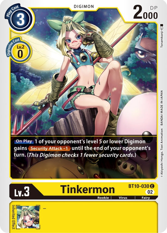 Image for Tinkermon (BT10-030 C) (Xros Encounter) - Digimon Card Game