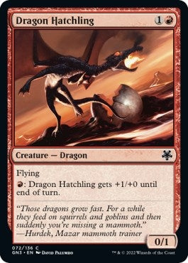 Image for Dragon Hatchling (72) (Magic Game Night: Free-For-All) - Magic: The Gathering