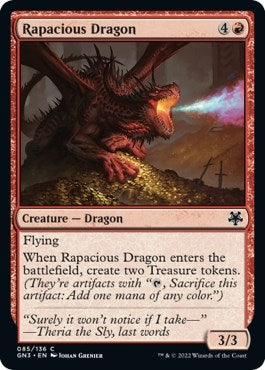 Image for Rapacious Dragon (85) (Magic Game Night: Free-For-All) - Magic: The Gathering