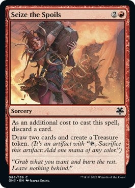 Image for Seize the Spoils (86) (Magic Game Night: Free-For-All) - Magic: The Gathering