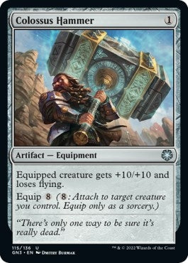 Image for Colossus Hammer (115) (Magic Game Night: Free-For-All) - Magic: The Gathering