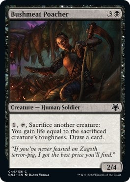 Image for Bushmeat Poacher (44) (Magic Game Night: Free-For-All) - Magic: The Gathering