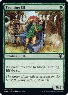 Image for Taunting Elf (108) (Magic Game Night: Free-For-All) - Magic: The Gathering