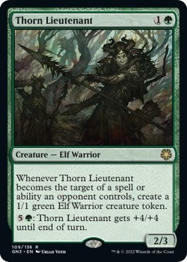 Image for Thorn Lieutenant (109) (Magic Game Night: Free-For-All) - Magic: The Gathering