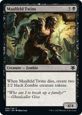 Image for Maalfeld Twins (56) (Magic Game Night: Free-For-All) - Magic: The Gathering
