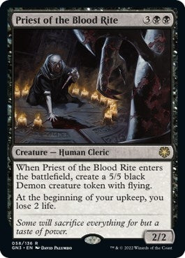 Image for Priest of the Blood Rite (58) (Magic Game Night: Free-For-All) - Magic: The Gathering