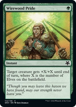 Image for Wirewood Pride (112) (Magic Game Night: Free-For-All) - Magic: The Gathering