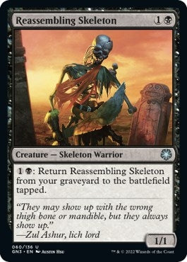 Image for Reassembling Skeleton (60) (Magic Game Night: Free-For-All) - Magic: The Gathering