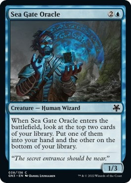 Image for Sea Gate Oracle (38) (Magic Game Night: Free-For-All) - Magic: The Gathering
