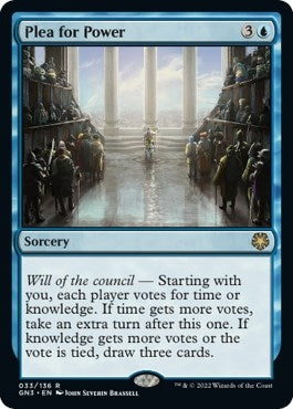 Image for Plea for Power (33) (Magic Game Night: Free-For-All) - Magic: The Gathering
