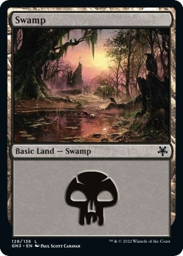 Image for Swamp (128) (128) (Magic Game Night: Free-For-All) - Magic: The Gathering