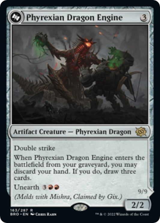 Image for Phyrexian Dragon Engine (163) (The Brothers' War) - Magic: The Gathering