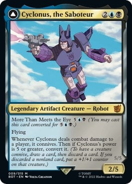 Image for Cyclonus, the Saboteur (9) (Universes Beyond: Transformers) - Magic: The Gathering
