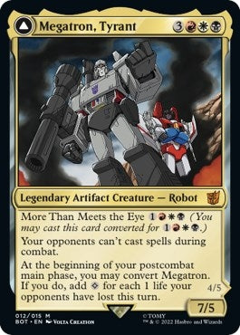 Image for Megatron, Tyrant (12) (Universes Beyond: Transformers) - Magic: The Gathering