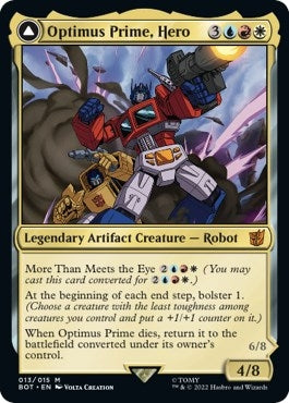 Image for Optimus Prime, Hero (13) (Universes Beyond: Transformers) - Magic: The Gathering