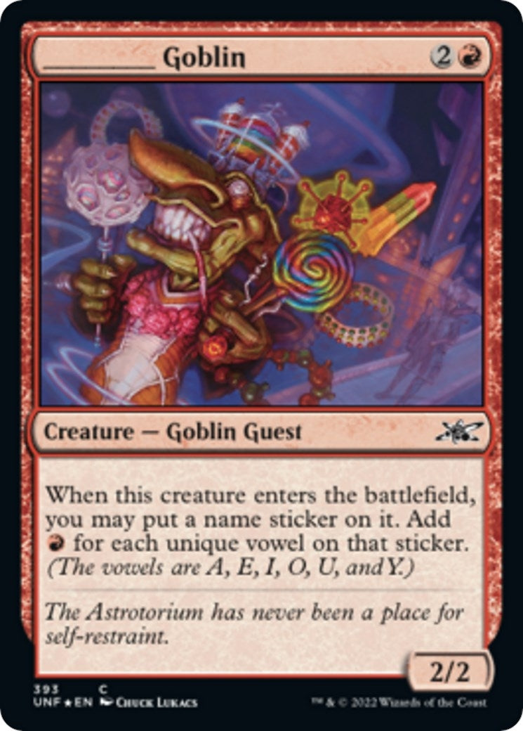 Image for _____ Goblin (Galaxy Foil) (393) (Unfinity) - Magic: The Gathering