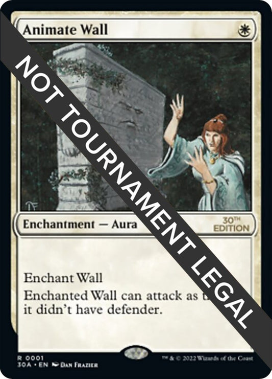 Image for Animate Wall (1) (30th Anniversary Edition) - Magic: The Gathering
