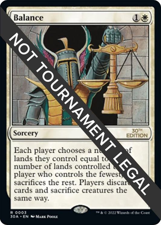 Image for Balance (3) (30th Anniversary Edition) - Magic: The Gathering